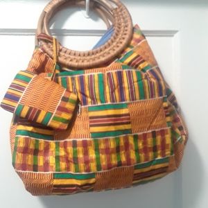 African Print Bag